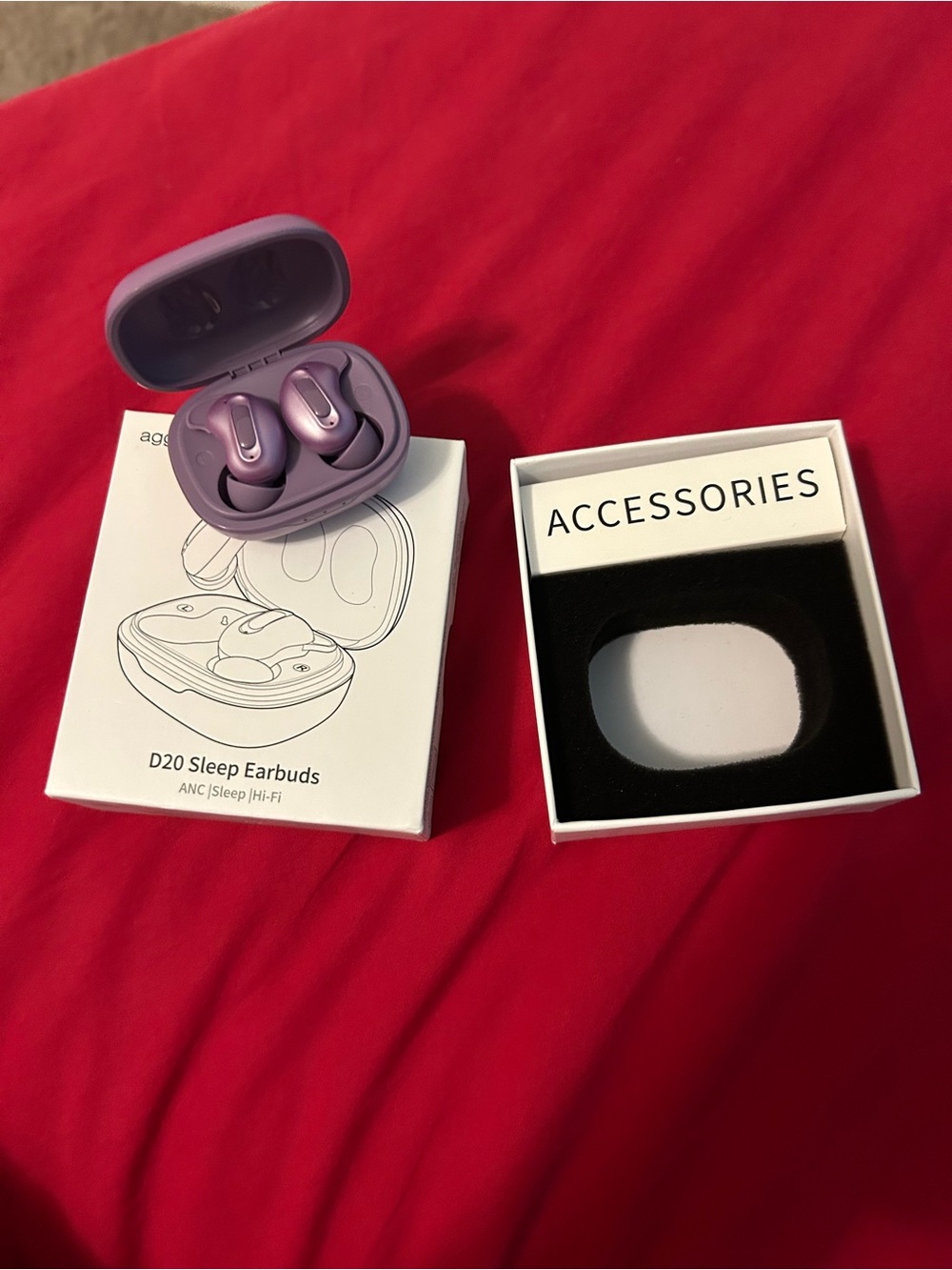 D20 Sleep Earbuds - White - Picture 4 of 5